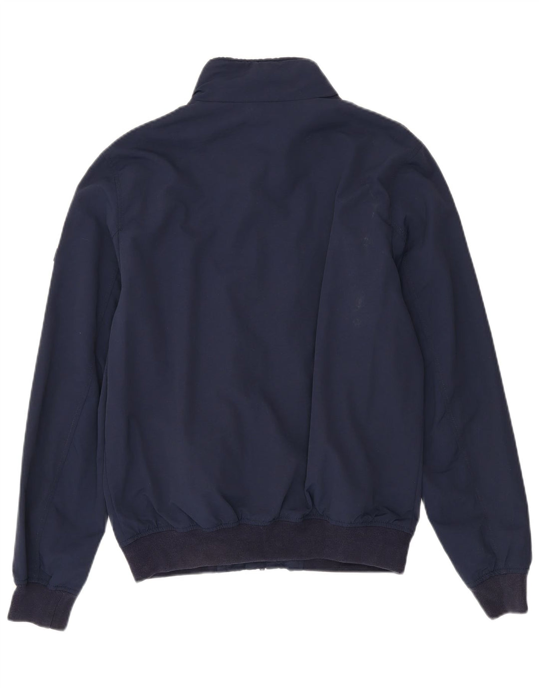 Tommy Hilfiger Mens Bomber Jacket UK 38 Medium Navy Blue Polyamide