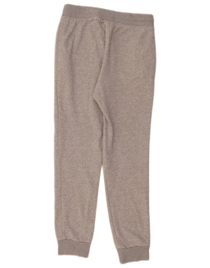 ADIDAS Boys Tracksuit Trousers Joggers 13-14 Years Grey Cotton