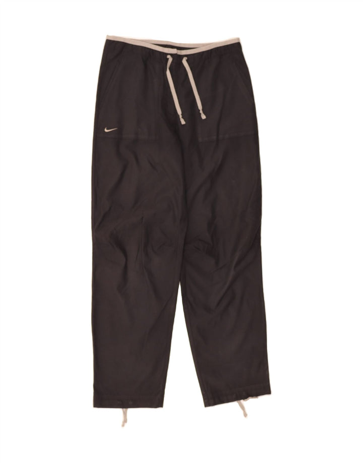 NIKE Womens Tracksuit Trousers US 8/10 Medium  Black Polyester Vintage Nike and Second-Hand Nike from Messina Hembry 