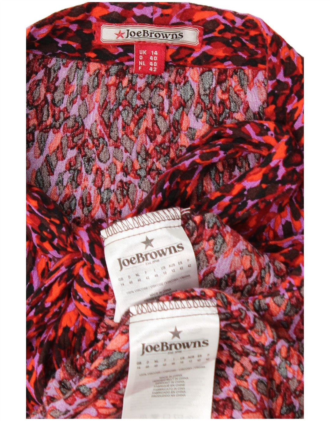 JOE BROWNS Womens 2 Piece Skirt Set UK 14 Medium W30  Multicoloured