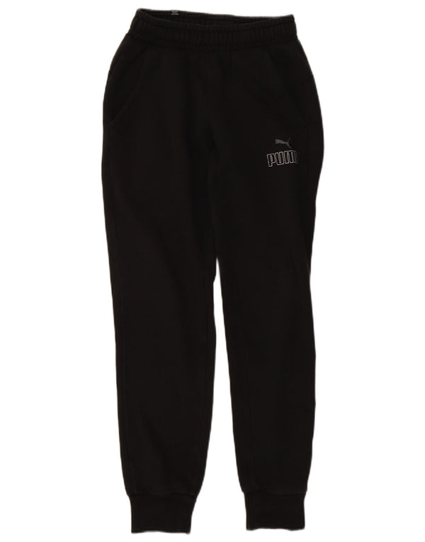 Puma Mens Tracksuit Trousers Joggers XS  Black