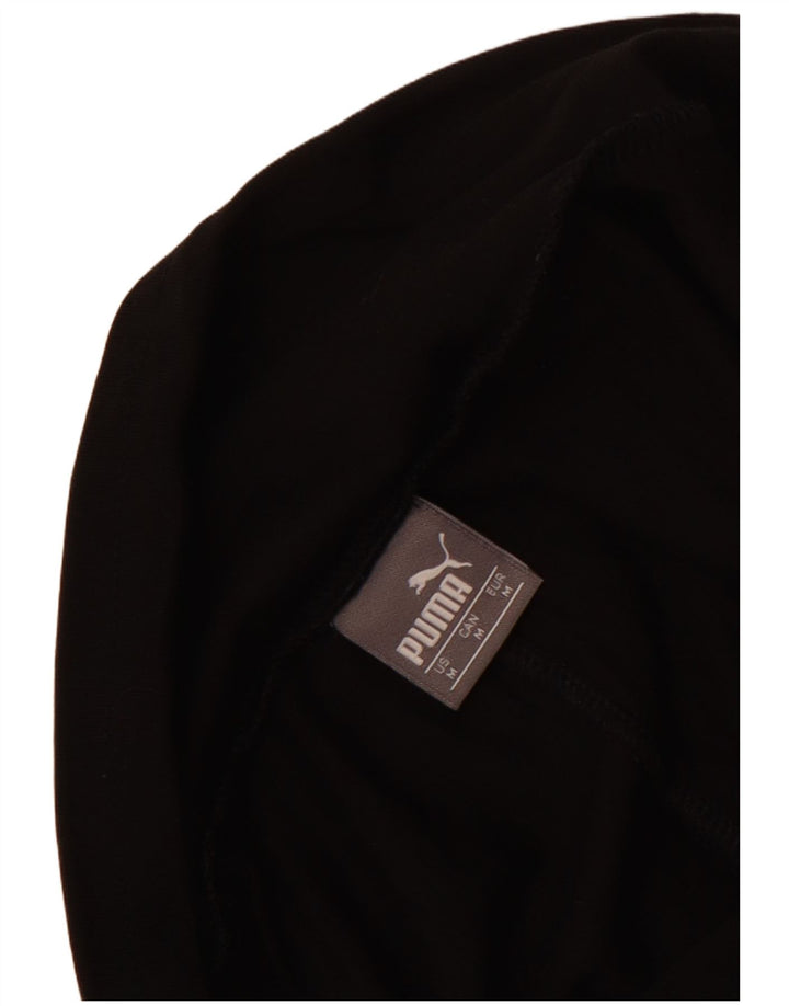 Puma Womens Graphic Leggings UK 12 Medium Black