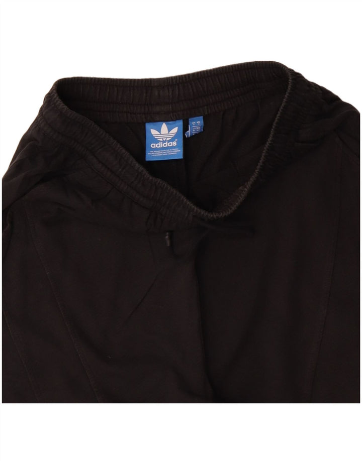 ADIDAS Mens Sport Shorts Small  Black Cotton