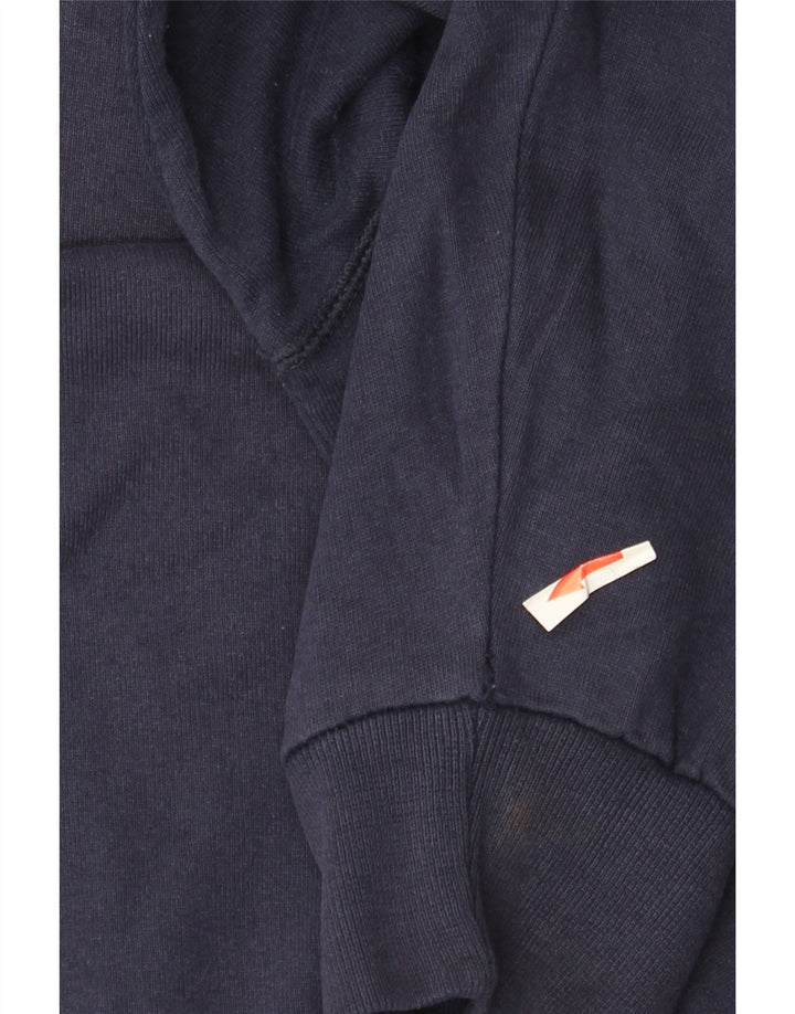 Champion Mens Graphic Sweatshirt Jumper Large Navy Blue