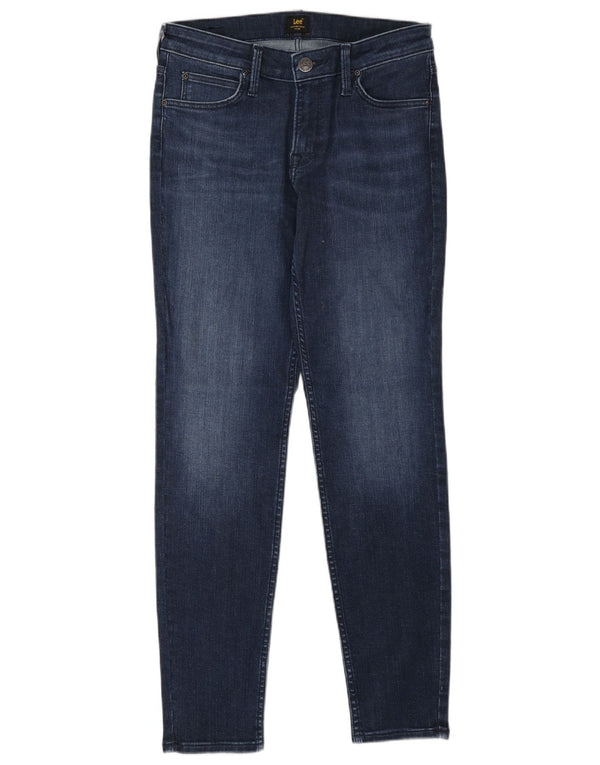 Lee Womens Scarlett Skinny Jeans W28 L31 Blue Cotton