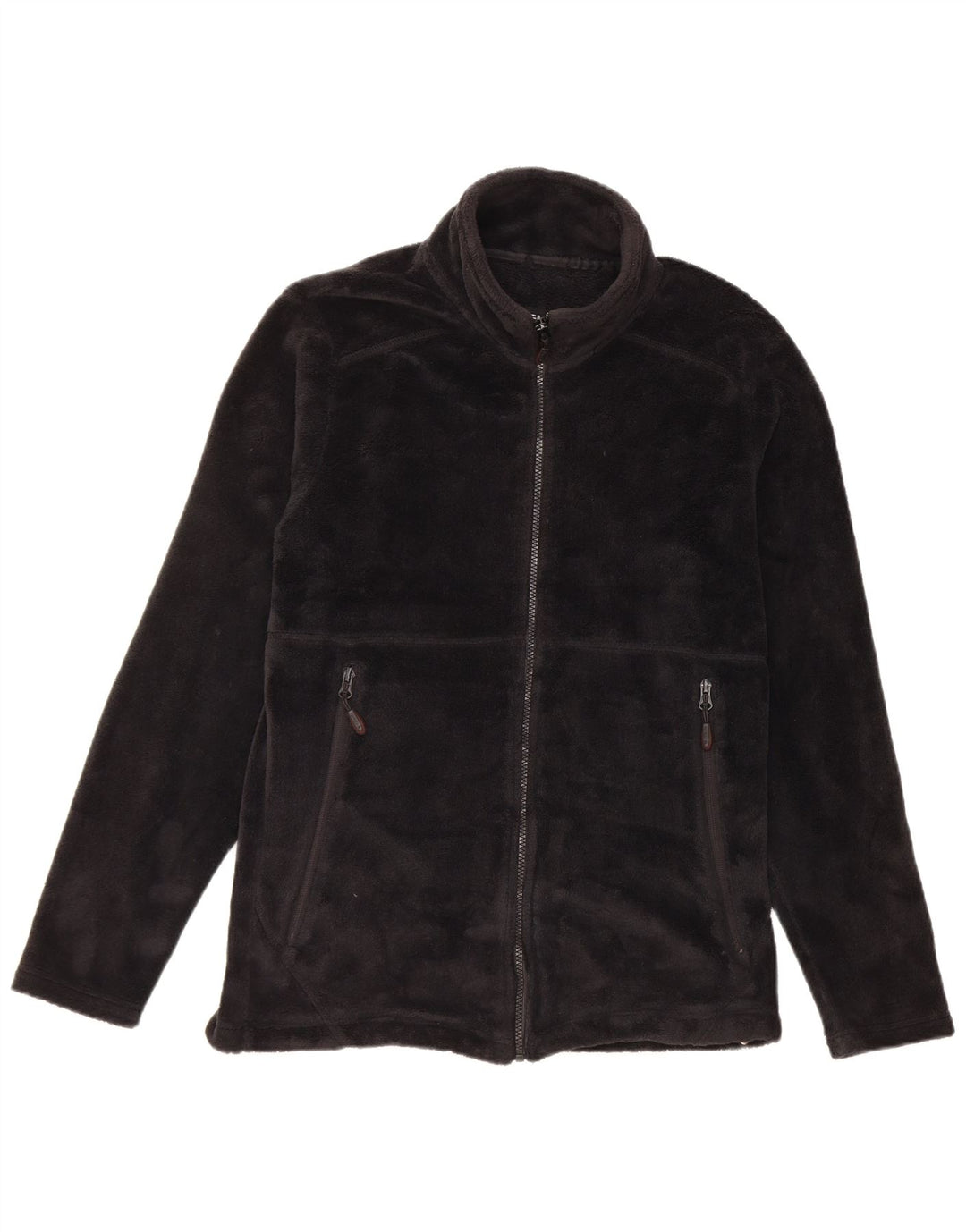 Brugi Mens Fleece Jacket UK 38 Medium Black