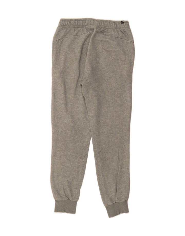 PUMA Mens Graphic Tracksuit Trousers Joggers Medium  Grey Cotton Vintage Puma and Second-Hand Puma from Messina Hembry 