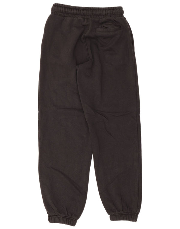 Jack Wills Womens Tracksuit Trousers Joggers UK 8 Small Black Cotton