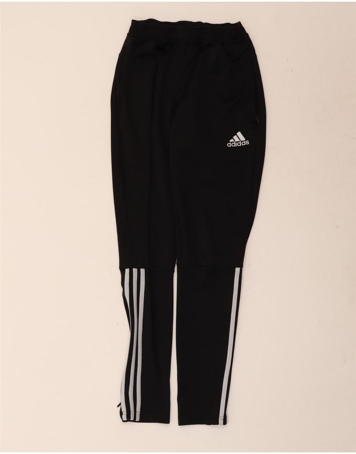 Adidas Mens Dri Fit Tracksuit Trousers XS  Black Polyester
