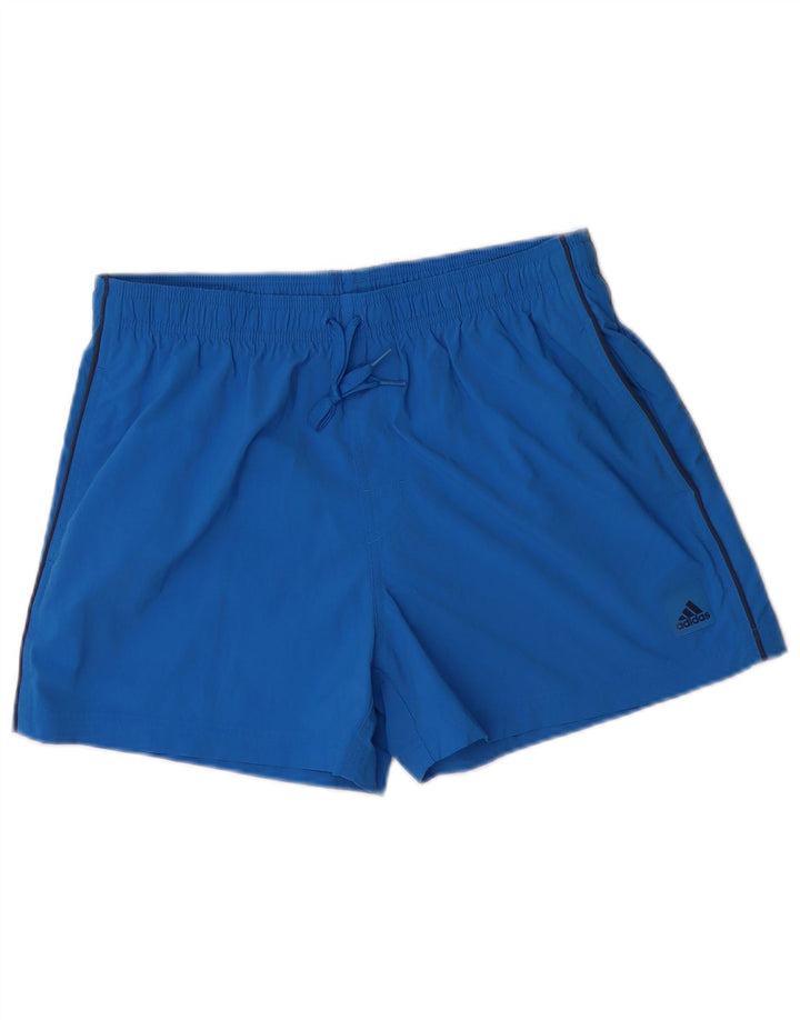 ADIDAS Mens Sport Shorts Medium  Blue Polyester