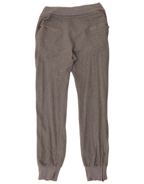 Nike Womens Tracksuit Trousers Joggers UK 10/12 Medium Grey Cotton