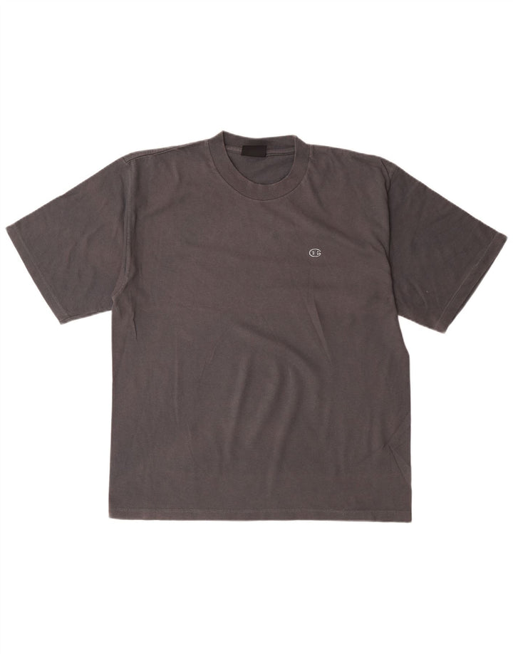 CHAMPION Mens T-Shirt Top Medium Grey