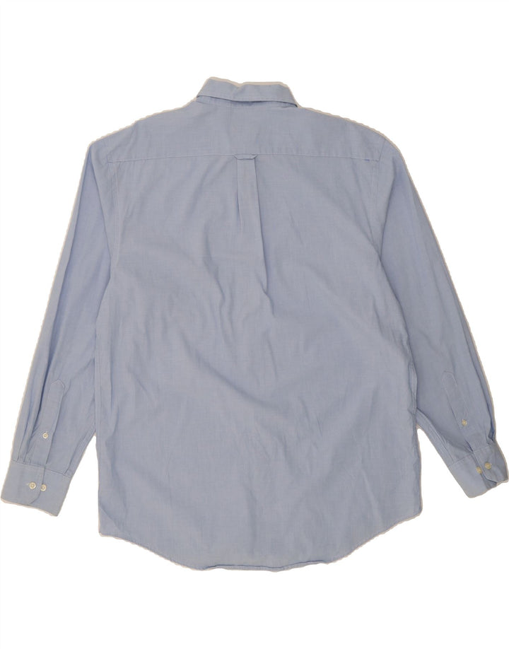 IZOD Mens Shirt Large Blue Cotton Vintage Izod and Second-Hand Izod from Messina Hembry 