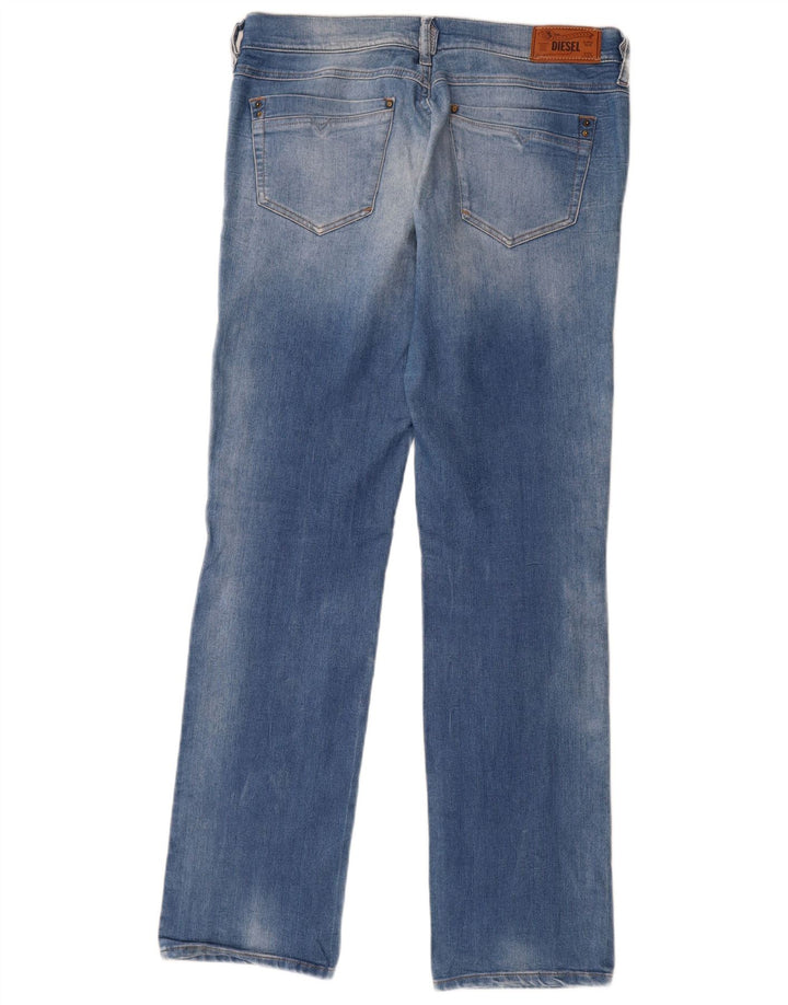 Levi's Womens Ronhoir Regular Bootcut Jeans W32 L32 Blue Cotton