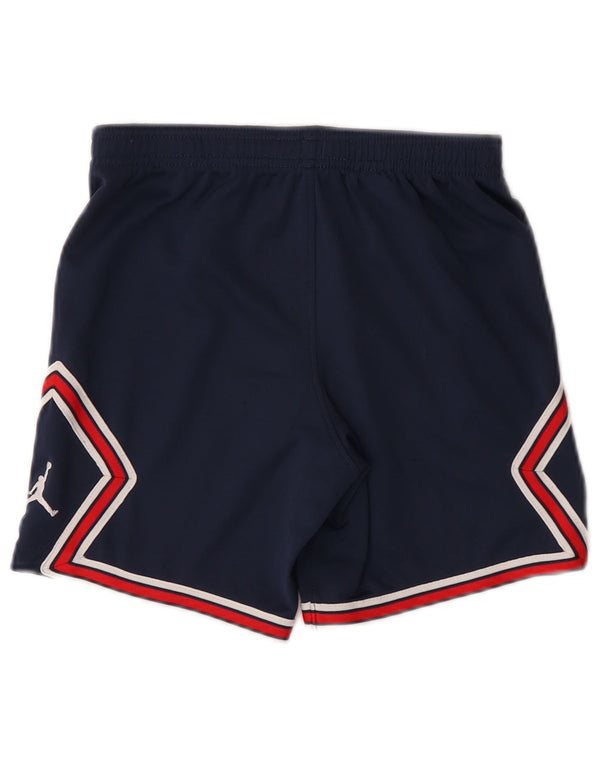Jordan Boys Paris Saint- Germain Sport Shorts 8-9 Years Small Navy Blue
