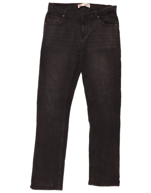Levi's Boys 511 Slim Jeans 15-16 Years W29 L31 Black Cotton