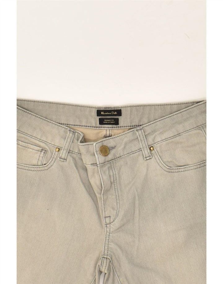 MASSIMO DUTTI Womens Skinny Jeans  W28 L29 Grey | Vintage Massimo Dutti | Thrift | Second-Hand Massimo Dutti | Used Clothing | Messina Hembry 
