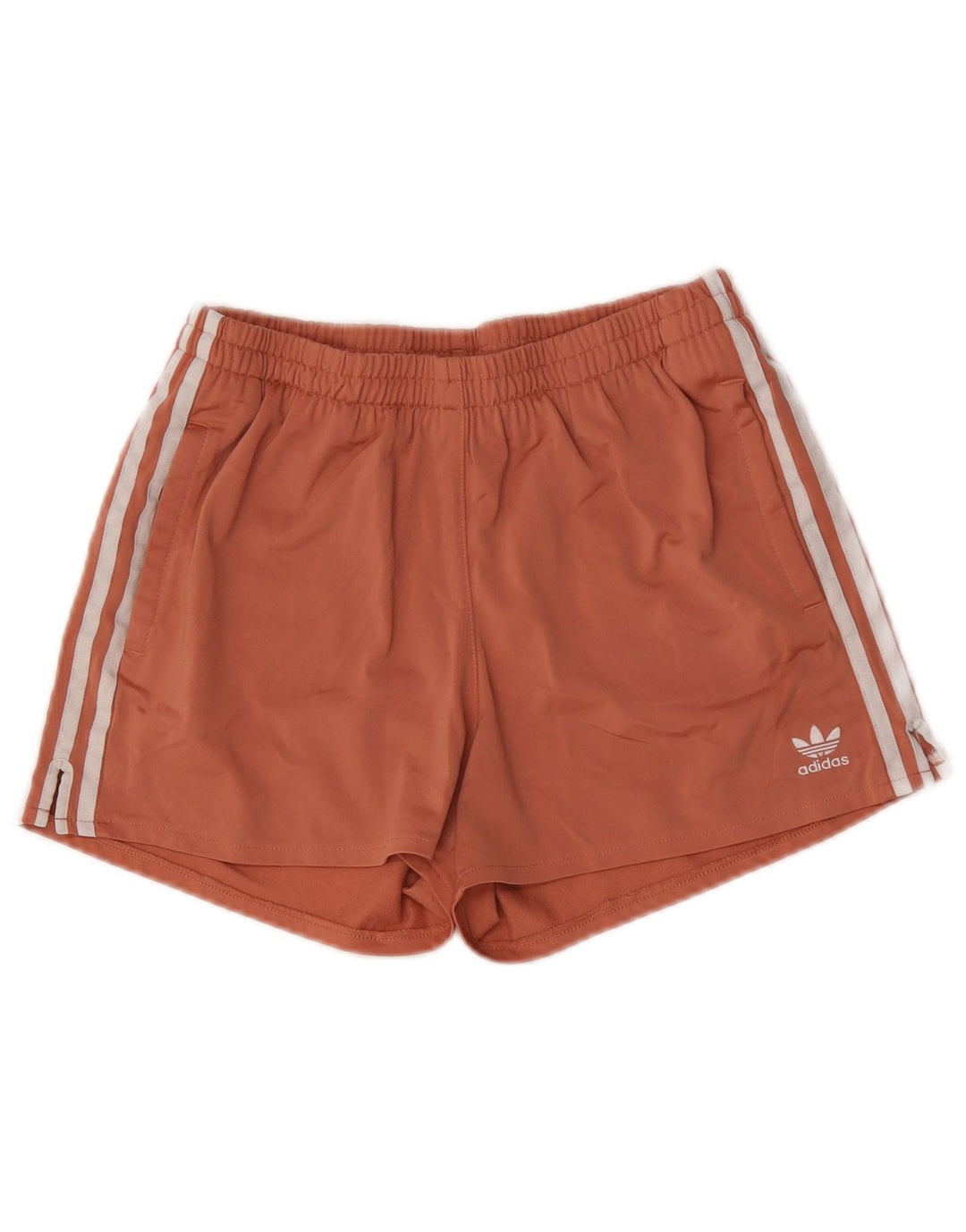 Adidas Womens Sport Shorts UK 14 Medium Pink Polyester