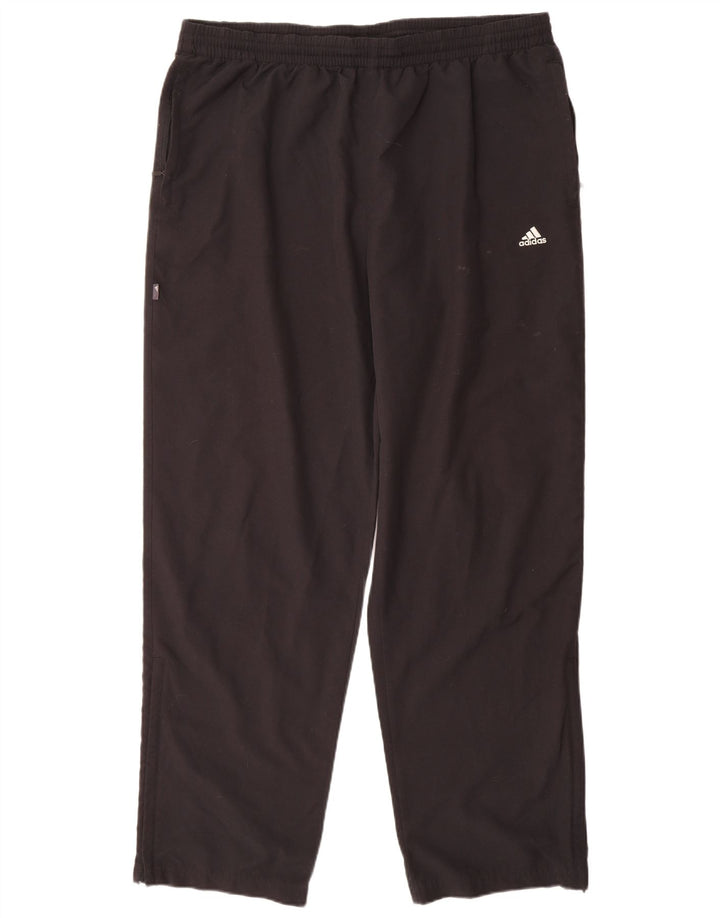 ADIDAS Mens Tracksuit Trousers 2XL  Black Polyester