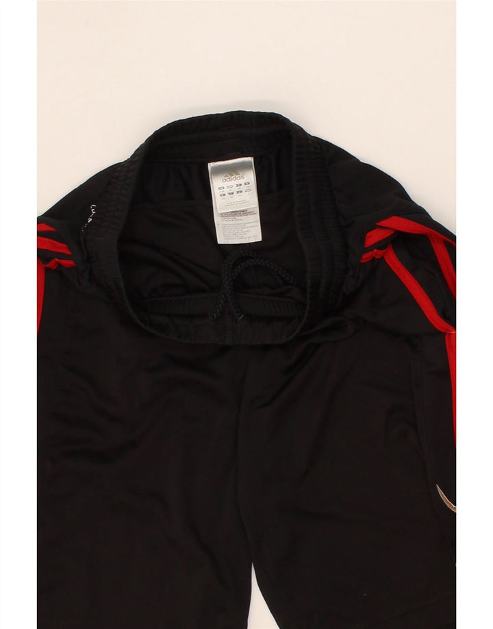 ADIDAS Boys Climacool Sport Shorts 9-10 Years Black Polyester Vintage Adidas and Second-Hand Adidas from Messina Hembry 