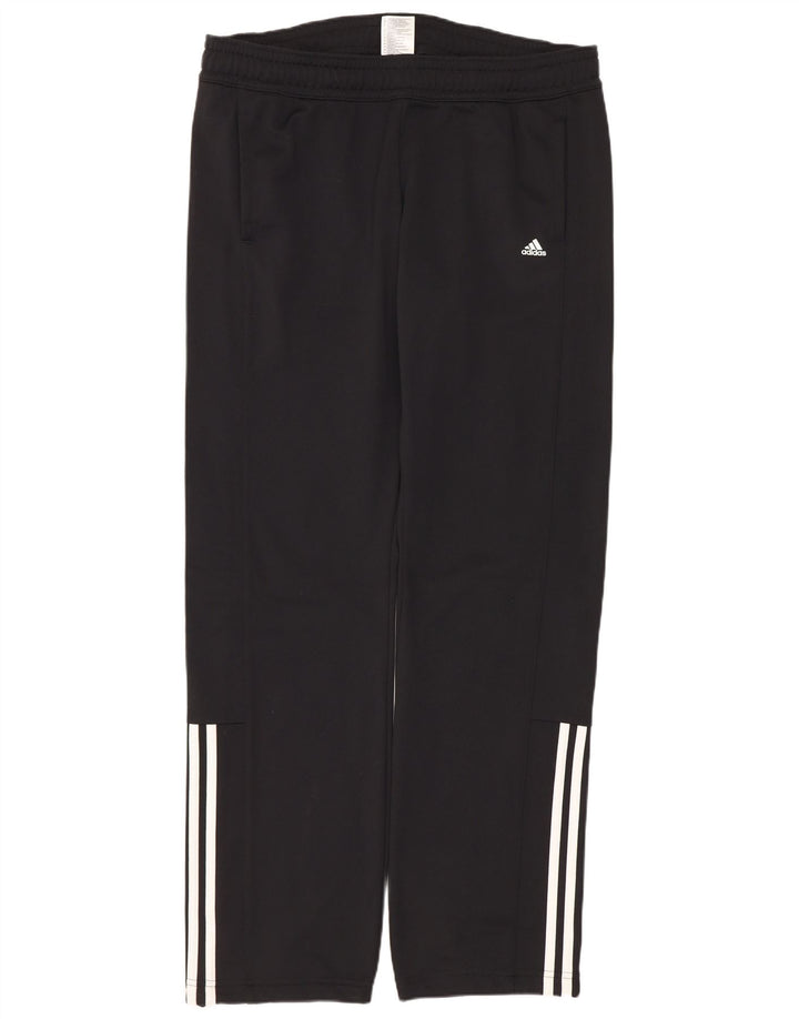Adidas Womens Tracksuit Trousers UK 12/14 Medium  Black Polyester
