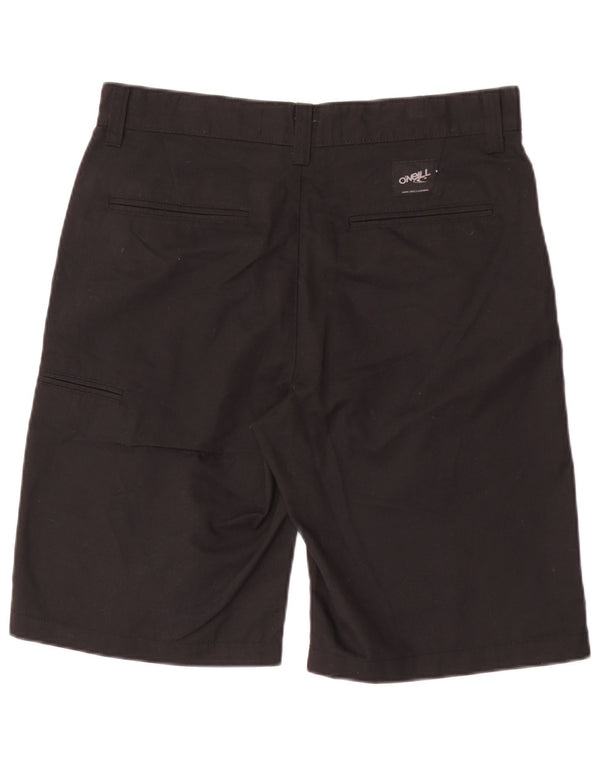 O'Neill Mens Cargo Shorts W32 Medium Black Cotton