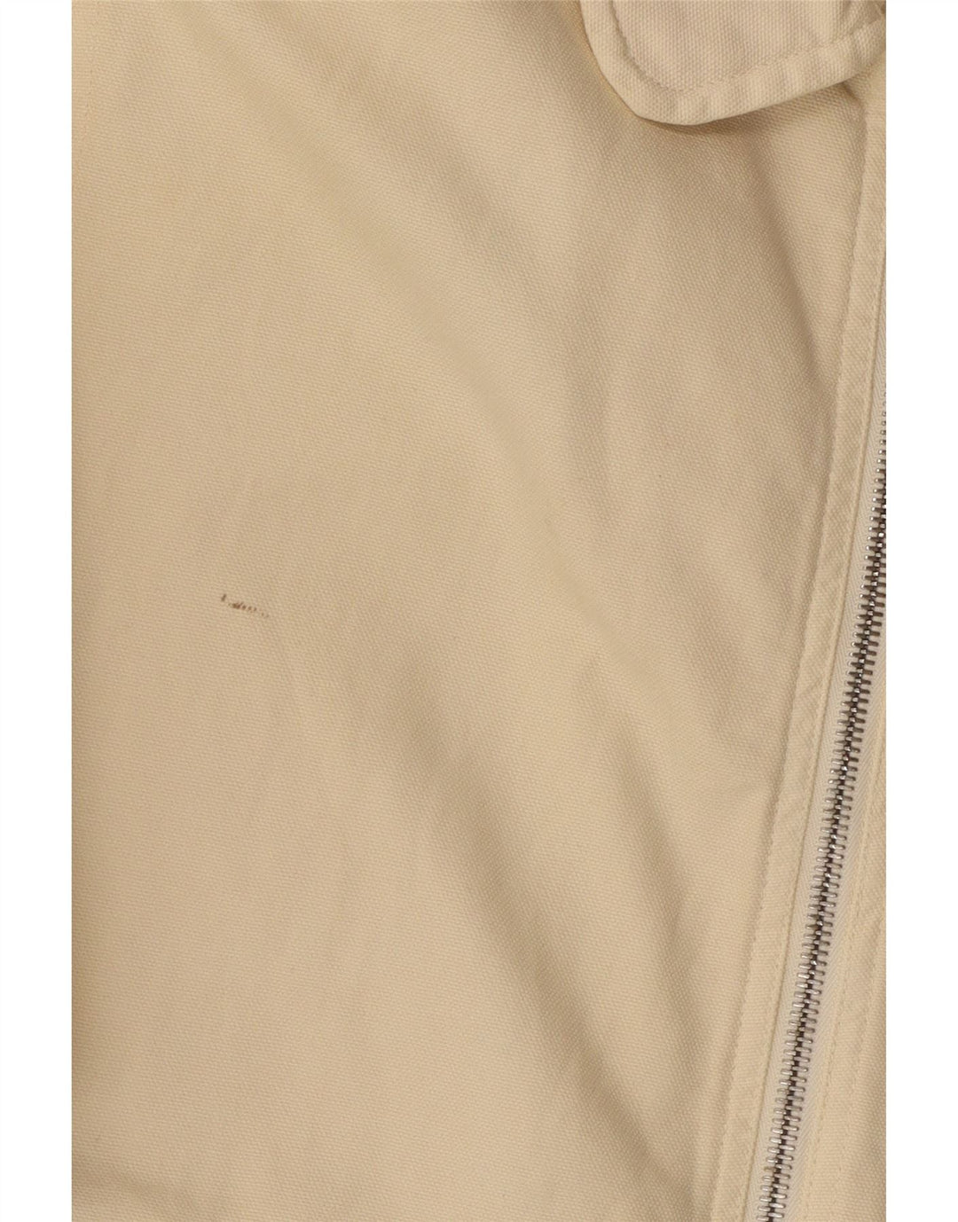 Murphy & Nye Mens Bomber Jacket UK 38 Medium Beige Cotton