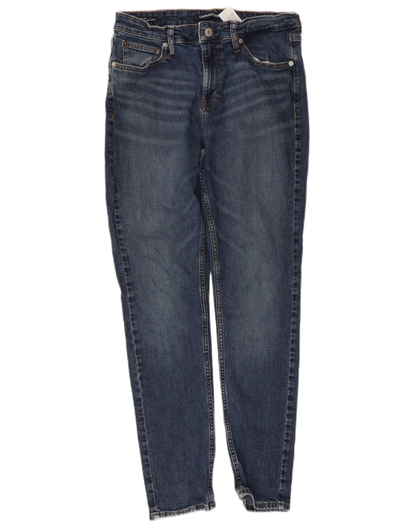 Calvin Klein Womens Skinny Jeans W29 L30 Blue