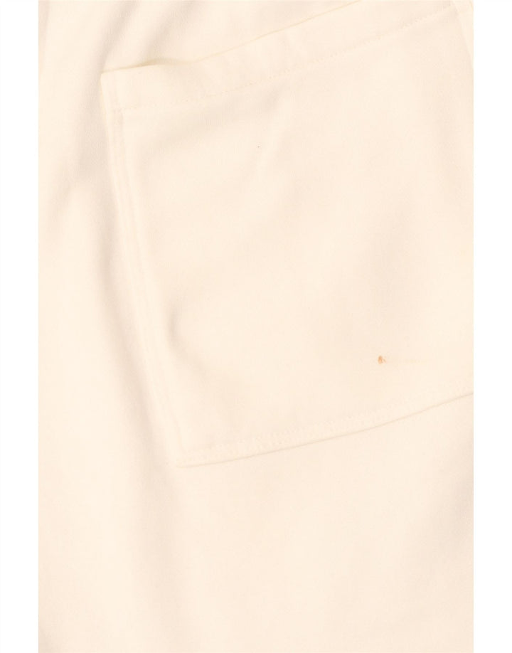 JORDAN Mens Graphic Sport Shorts Large  White Cotton