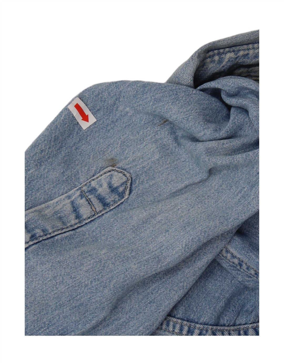 PEPE JEANS Mens Denim Shirt Medium Blue Cotton