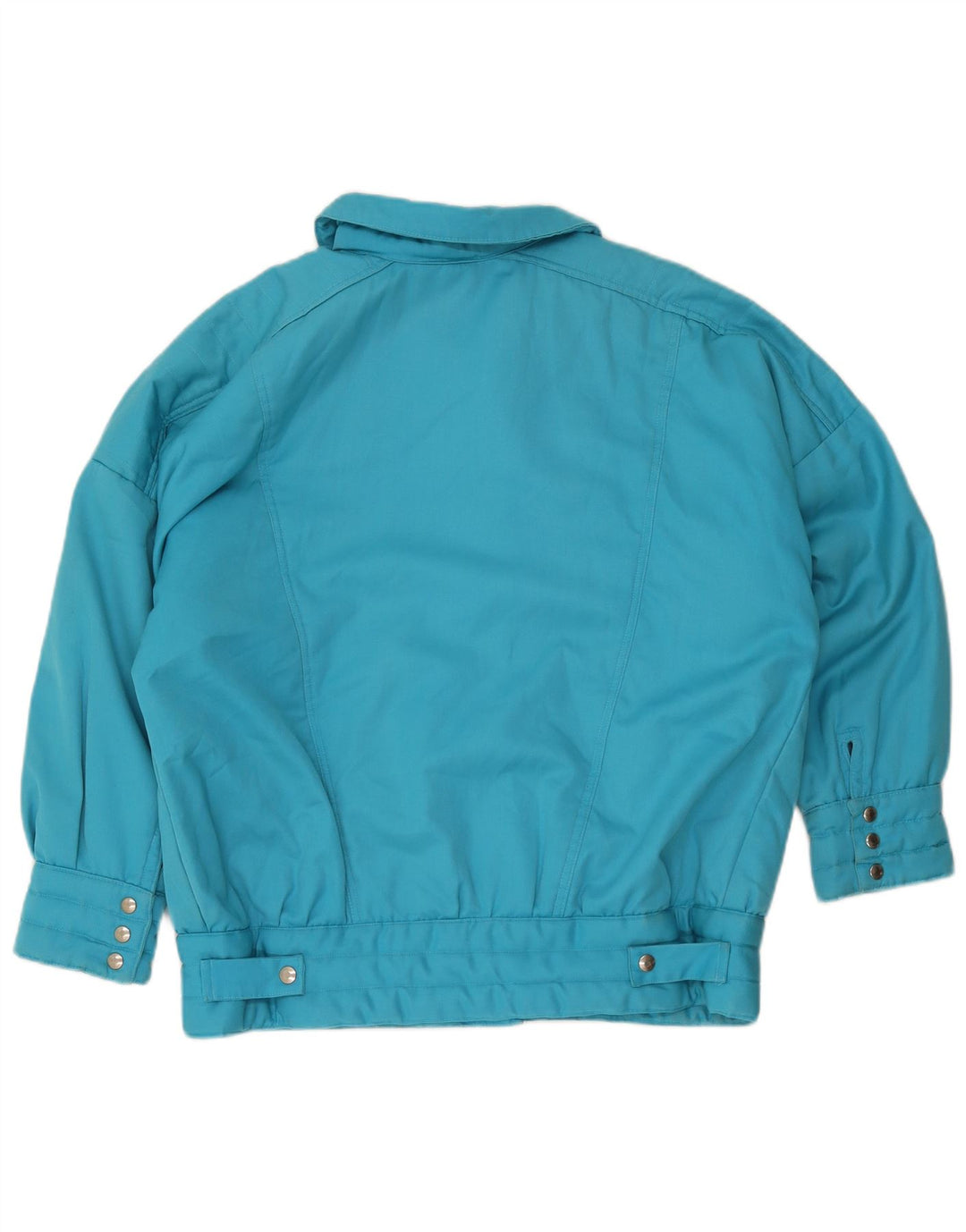 Vintage Womens Bomber Jacket UK 18 XL Blue