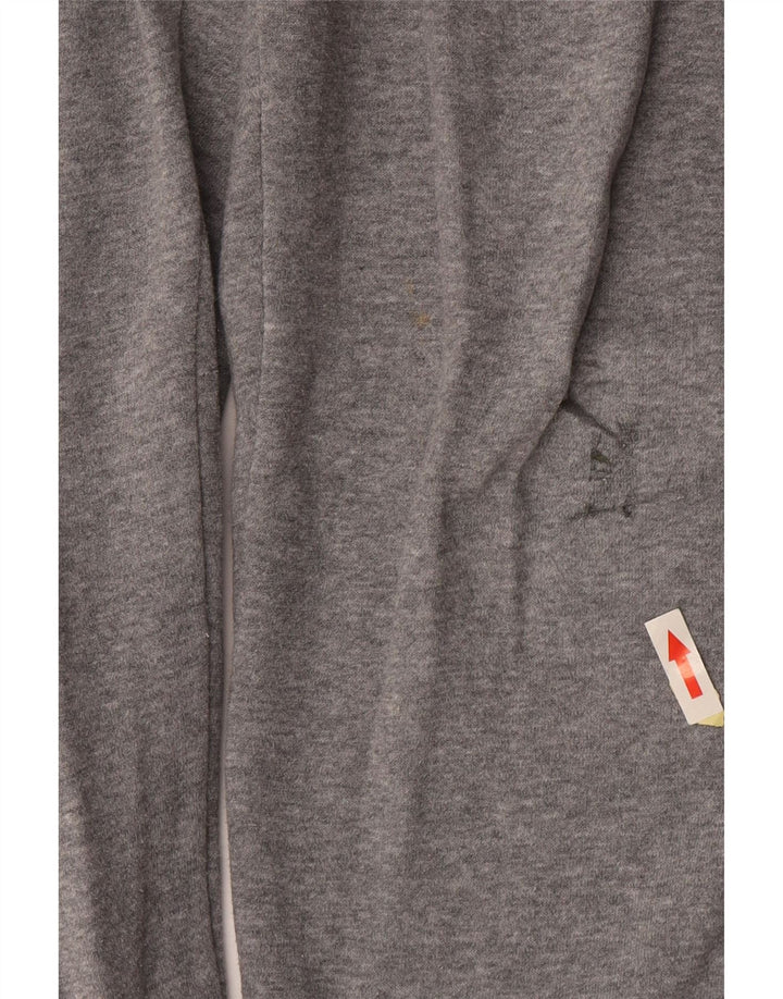 NIKE Boys Tracksuit Trousers Joggers 10-11 Years Medium Grey Cotton