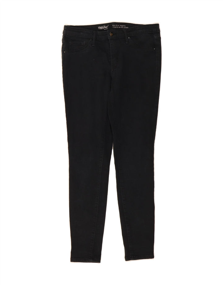 MOSSIMO Womens Mid Rise Jegging Jeans US 8 Medium W29 L29 Black Cotton Vintage Mossimo and Second-Hand Mossimo from Messina Hembry 
