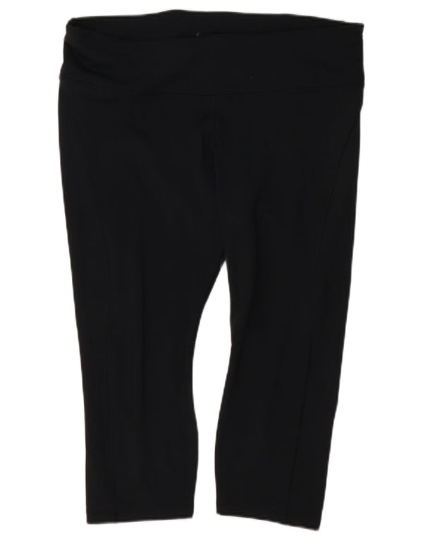 Nike Womens Dri Fit Capri Leggings UK 18 XL Black