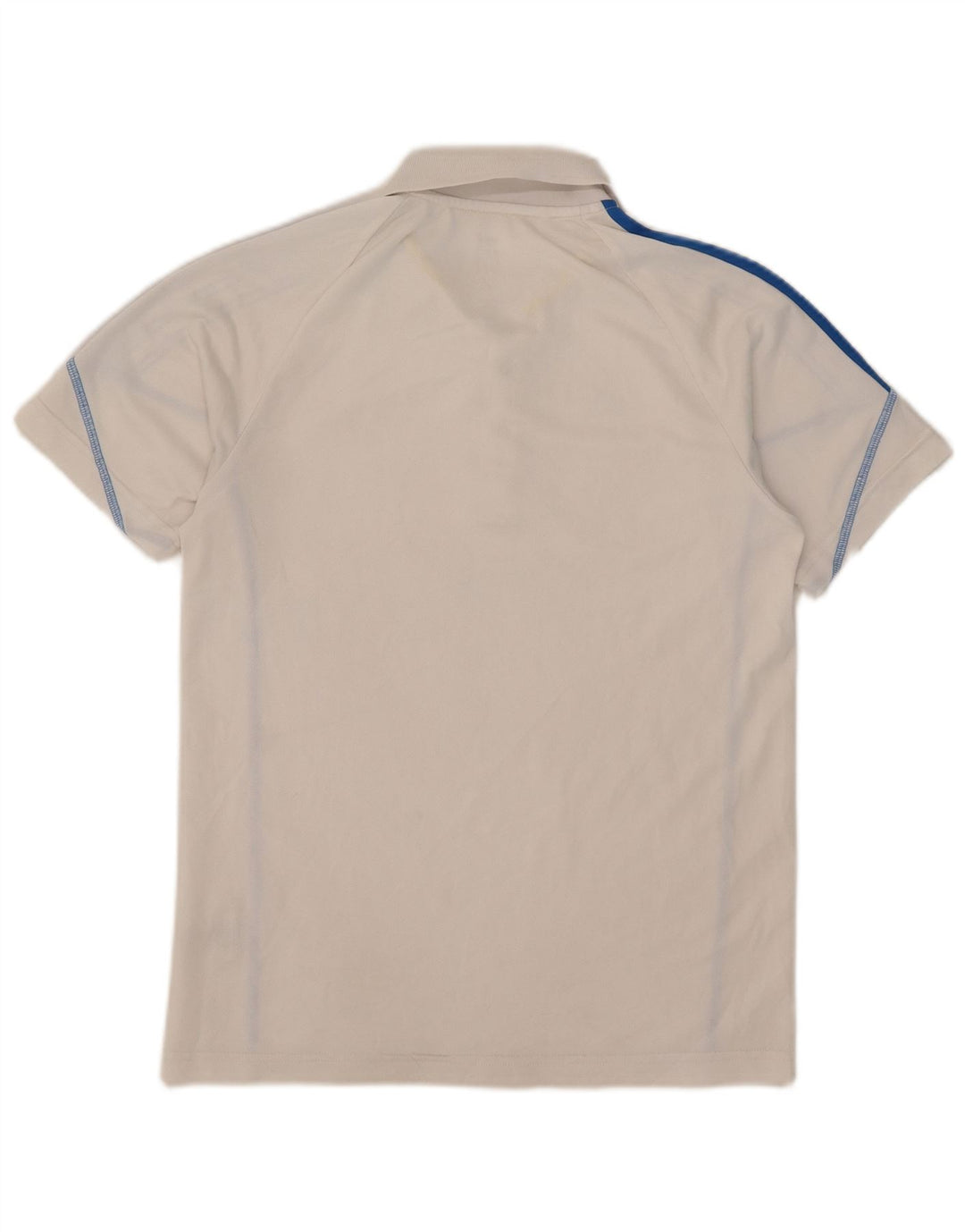 ADIDAS Mens Climalite Polo Shirt Small White Polyester