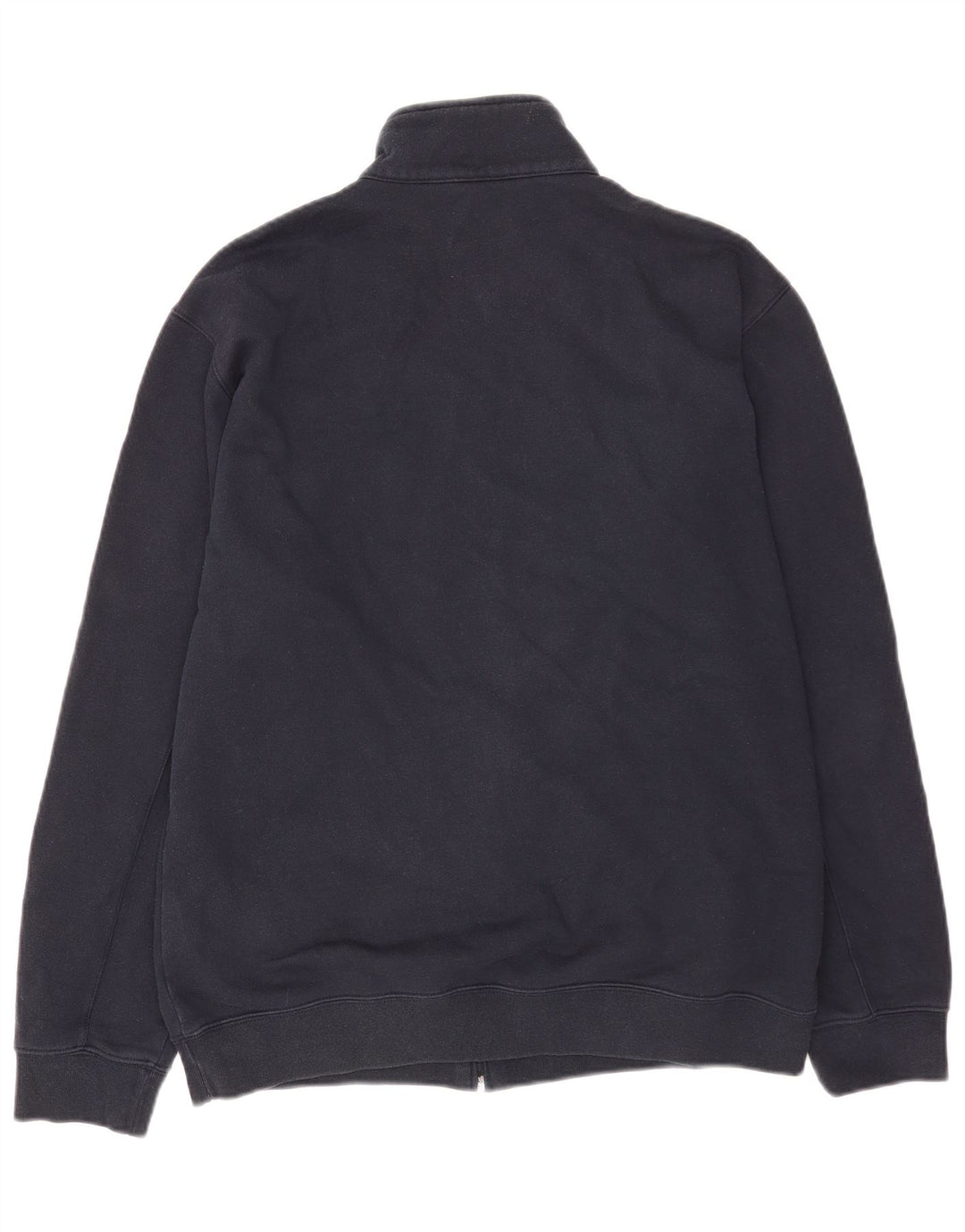 Champion Mens Tracksuit Top Jacket XL Navy Blue Cotton
