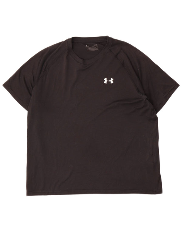 Under Armour Mens T-Shirt Top Large Black