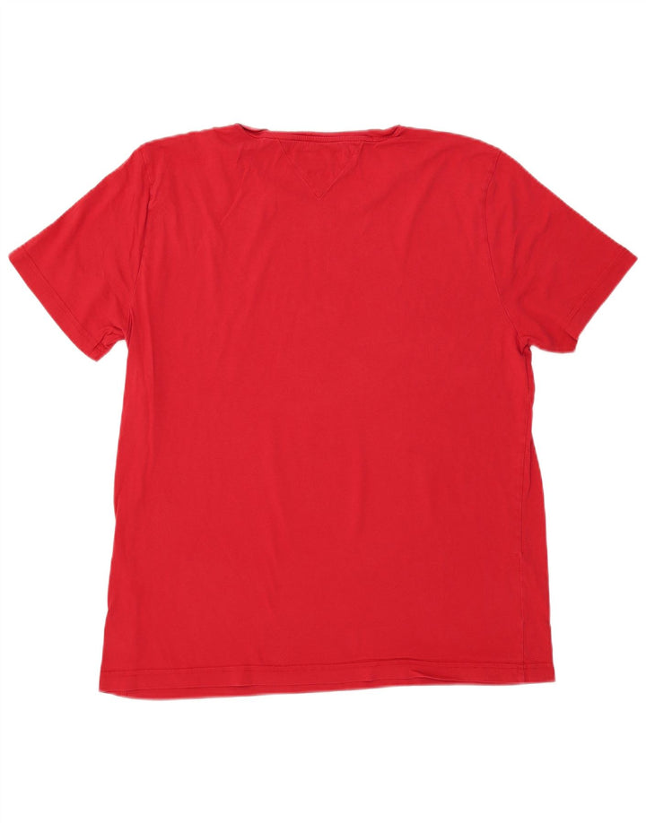 Tommy Hilfiger Womens UK 20 2XL Red Cotton