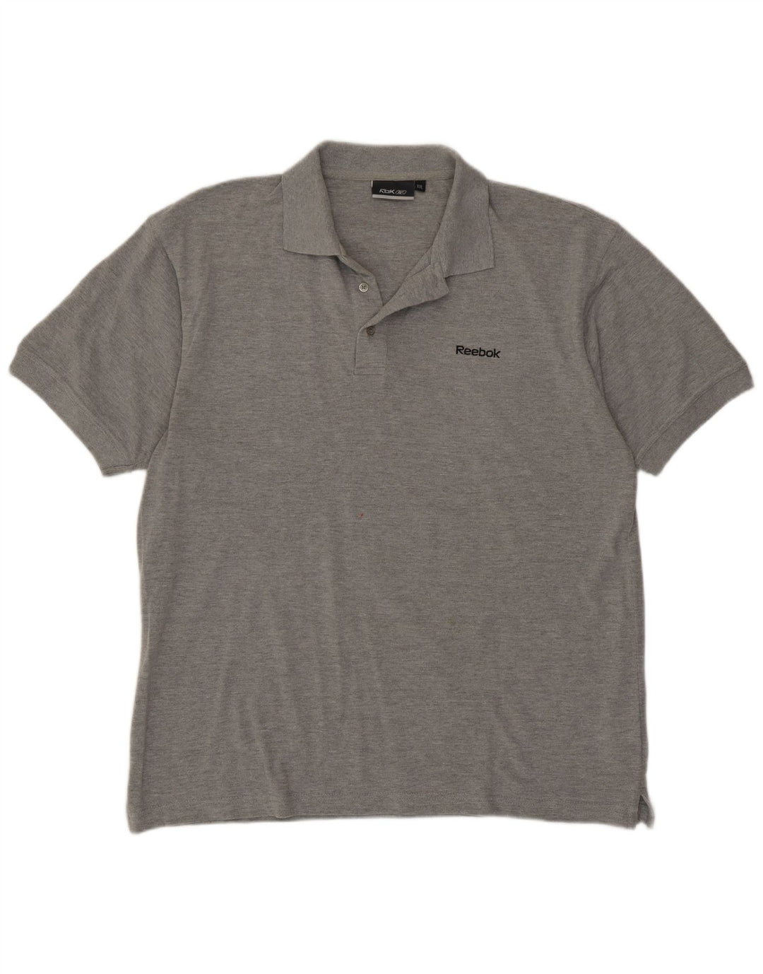 Reebok Mens Polo Shirt 2XL Grey Cotton