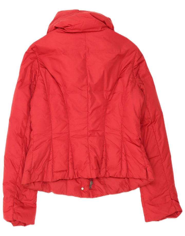 Max Mara Womens Weekend Padded Jacket UK 12 Medium Red Polyamide