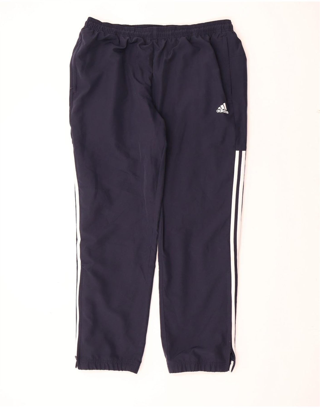 ADIDAS Mens Tracksuit Trousers XL  Navy Blue Polyester
