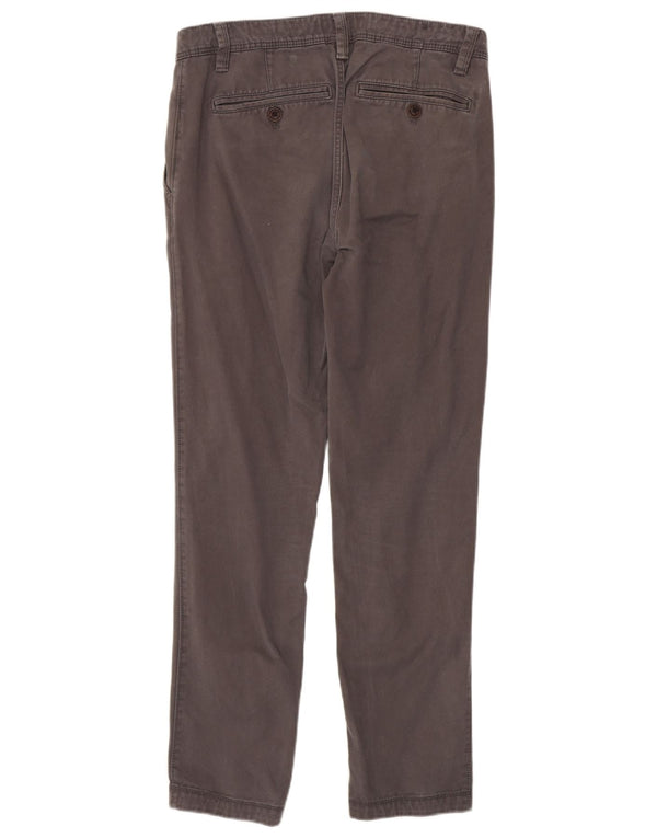 Fat Face Mens Slim Chino Trousers W32 L31 Grey Cotton