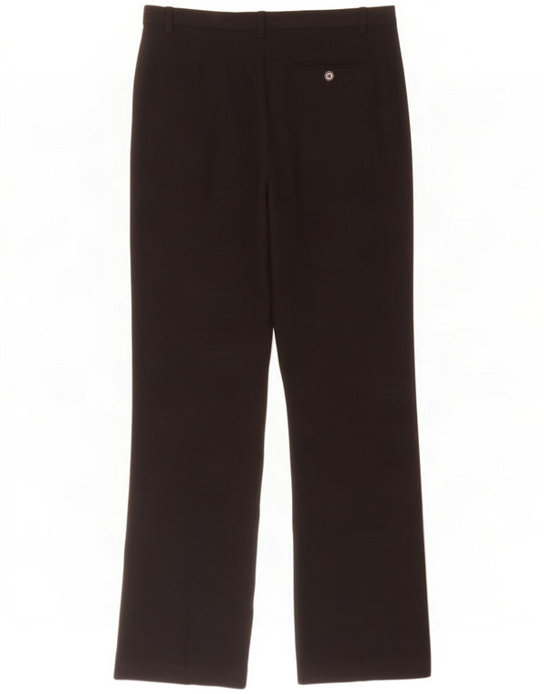 Jigsaw Womens Straight Casual Trousers UK 14 Large W34 L33 Black