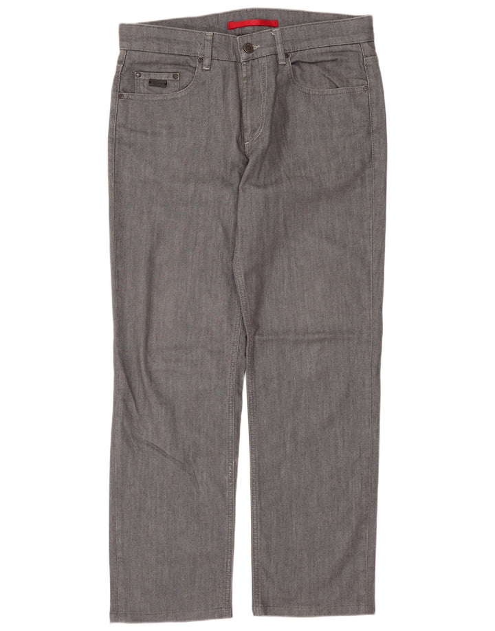 Cerruti 1881 Mens Straight Jeans W33 L29 Grey