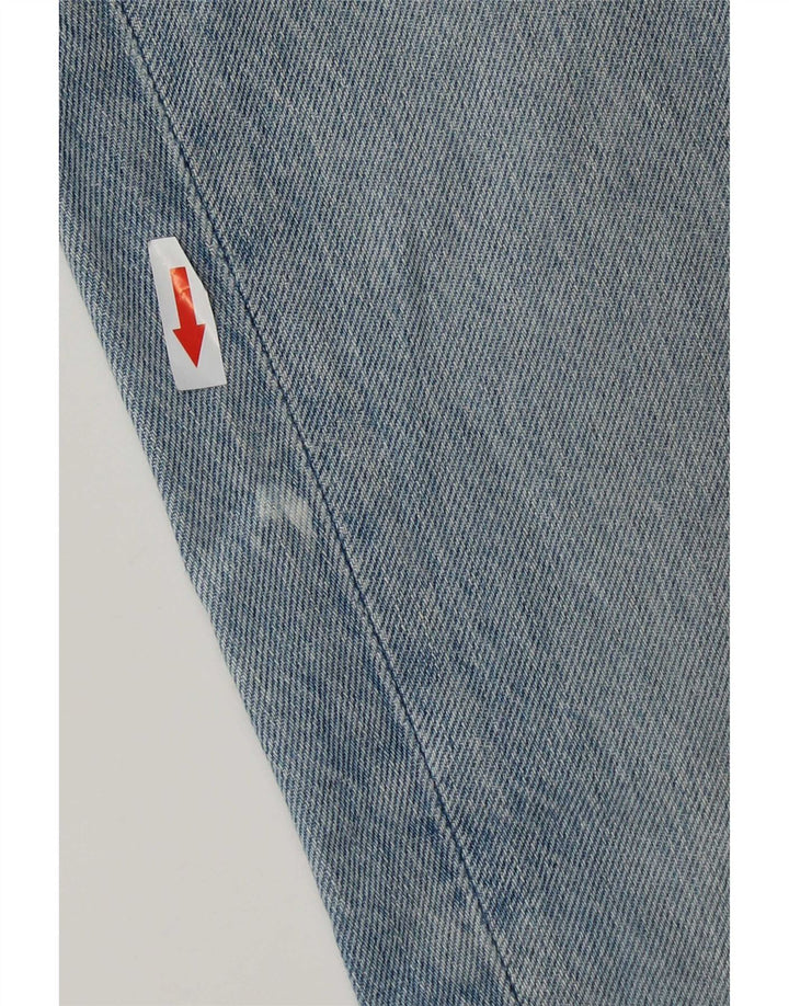 Levi's Mens Distressed Slim Jeans W36 L34 Blue Cotton