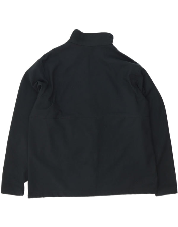 COLUMBIA Mens Windbreaker Jacket UK 44 2XL Navy Blue Polyester