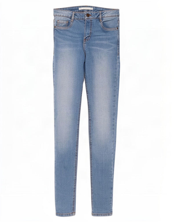 Zara Womens Trafaluc Skinny Jeans EU 36 XS W26 L30 Blue Cotton