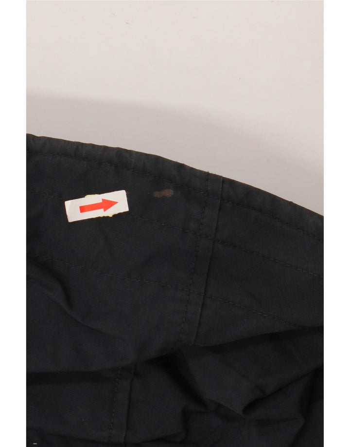 WOOLRICH Mens Hooded Parka Jacket UK 40 Large Navy Blue Cotton