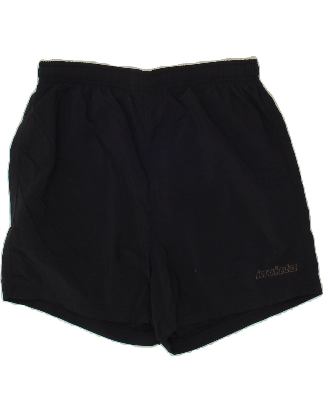 INVICTA Mens Sport Shorts Small Navy Blue Polyester Vintage Invicta and Second-Hand Invicta from Messina Hembry 