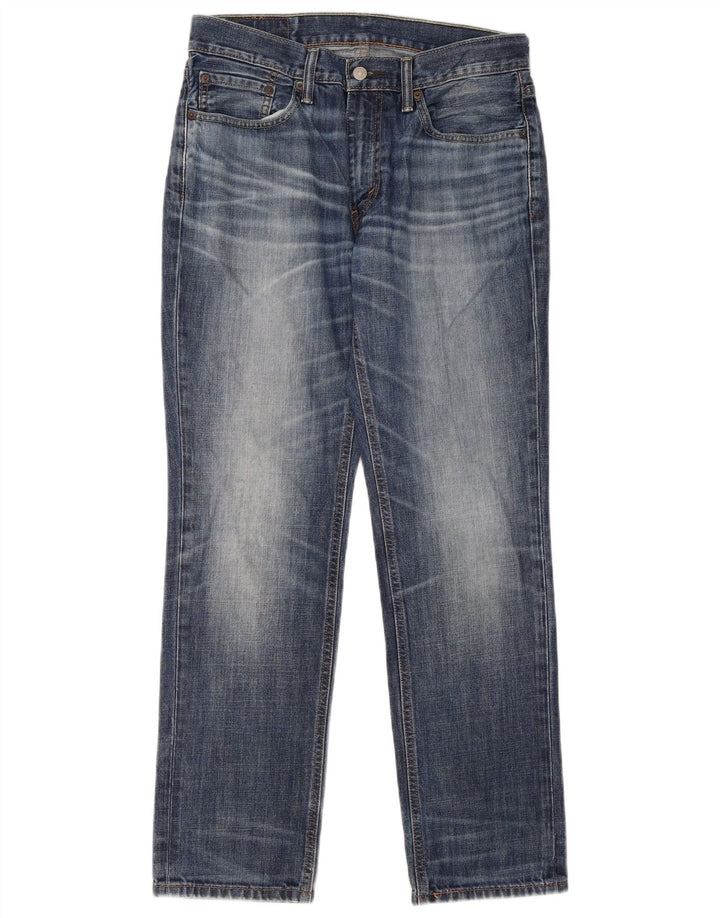 Levi's Mens 541 Straight Jeans W32 L32 Blue Cotton